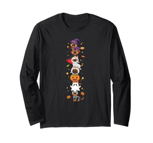 Deutscher Schäferhund Hexe Vampir Geist Halloween Herren Damen Langarmshirt Deutscher Schäferhund Hexe Vampir Geist Halloween Herren Damen Langarmshirt von German Shepherd Lovers Halloween Skeleton Mummy