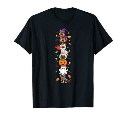 Deutscher Schäferhund Hexe Vampir Geist Halloween Herren Damen T-Shirt Deutscher Schäferhund Hexe Vampir Geist Halloween Herren Damen T-Shirt von German Shepherd Lovers Halloween Skeleton Mummy