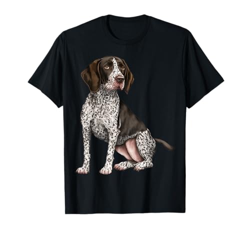 Gedenkstätte für Deutsch Kurzhaar Hund Mama Papa Welpe T-Shirt Gedenkstätte für Deutsch Kurzhaar Hund Mama Papa Welpe T-Shirt von German Shorthaired Pointer Dog Tees NYC