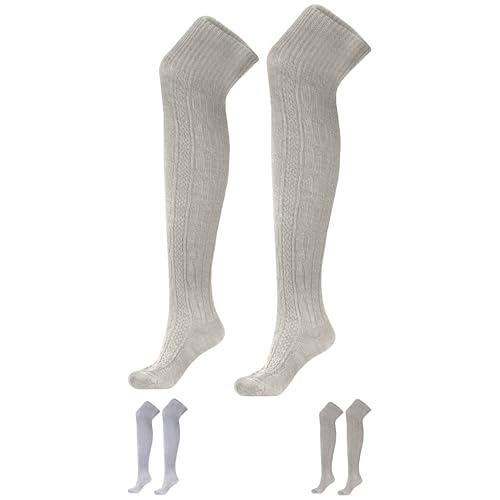 German Wear Trachtenstümpfe Lange Trachtensocken Strümpfe Socken 70cm (DE/NL/SE/PL, Numerisch, 41, 43, Regular, Regular, 1, Natur) German Wear Trachtenstümpfe Lange Trachtensocken Strümpfe Socken 70cm (DE/NL/SE/PL, Numerisch, 41, 43, Regular, Regular, 1, Natur) von German Wear