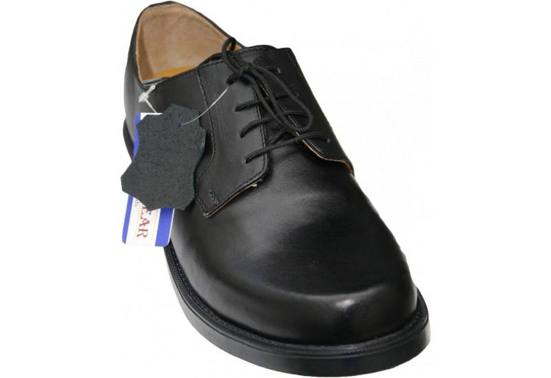 German Wear 82503 Black Schnürschuh Business-schuhe Halbschuhe Kalbsleder Lederschuhe schwarz von German Wear