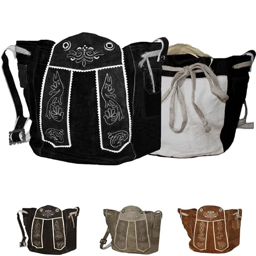 German Wear Damen Trachtentasche Dirndl Taschen Trachten ledertasche in der 4x Farben, Farbe:Schwarz German Wear Damen Trachtentasche Dirndl Taschen Trachten ledertasche in der 4x Farben, Farbe:Schwarz von German Wear