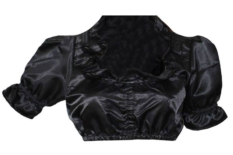 German Wear Dirndlbluse GW1502 Dirndlbluse Trachtenbluse Trachtenmode in Schwarz von German Wear