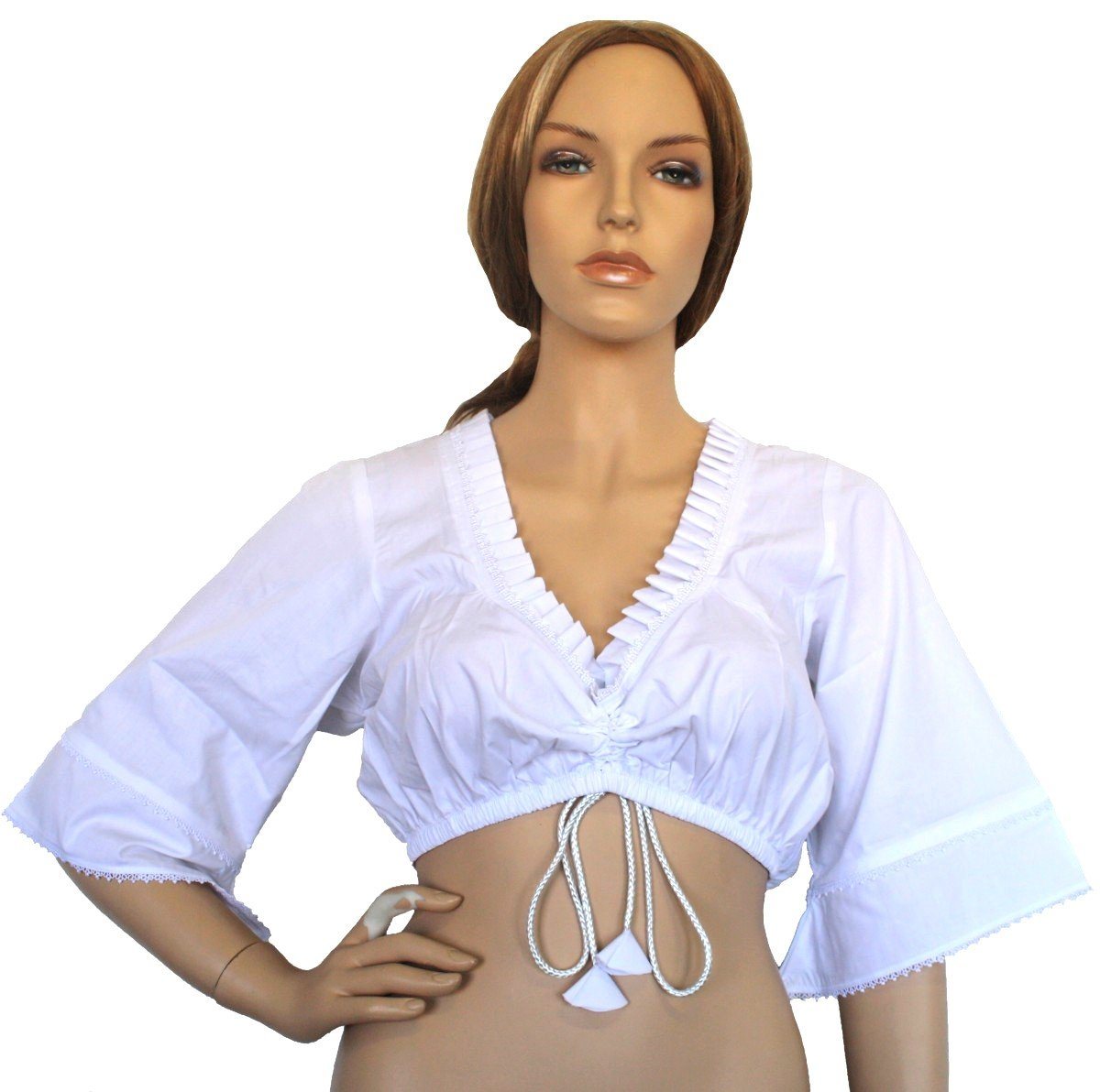 German Wear Dirndlbluse GW1507 Dirndlbluse Trachtenbluse Trachtenmode in Weiß German Wear Dirndlbluse GW1507 Dirndlbluse Trachtenbluse Trachtenmode in Weiß von German Wear