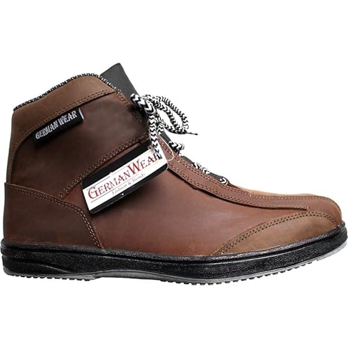 German Wear Freizeit Stiefeletten Wanderschuhe Jagdschuhe Wanderstiefel Stiefel Schuhe Nubuckleder 46 EU von German Wear