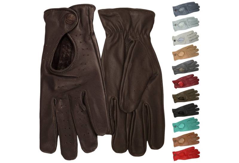 German Wear Lederhandschuhe Driving-GL2 Unisex Driving Autofahrer Lederhandschuhe echtes Leder von German Wear