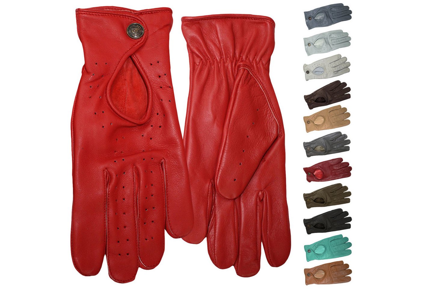 German Wear Lederhandschuhe Driving-GL2 Unisex Driving Autofahrer Lederhandschuhe echtes Leder German Wear Lederhandschuhe Driving-GL2 Unisex Driving Autofahrer Lederhandschuhe echtes Leder von German Wear