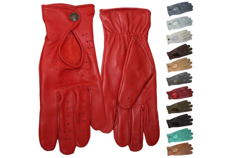 German Wear Lederhandschuhe Driving-GL2 Unisex Driving Autofahrer Lederhandschuhe echtes Leder von German Wear