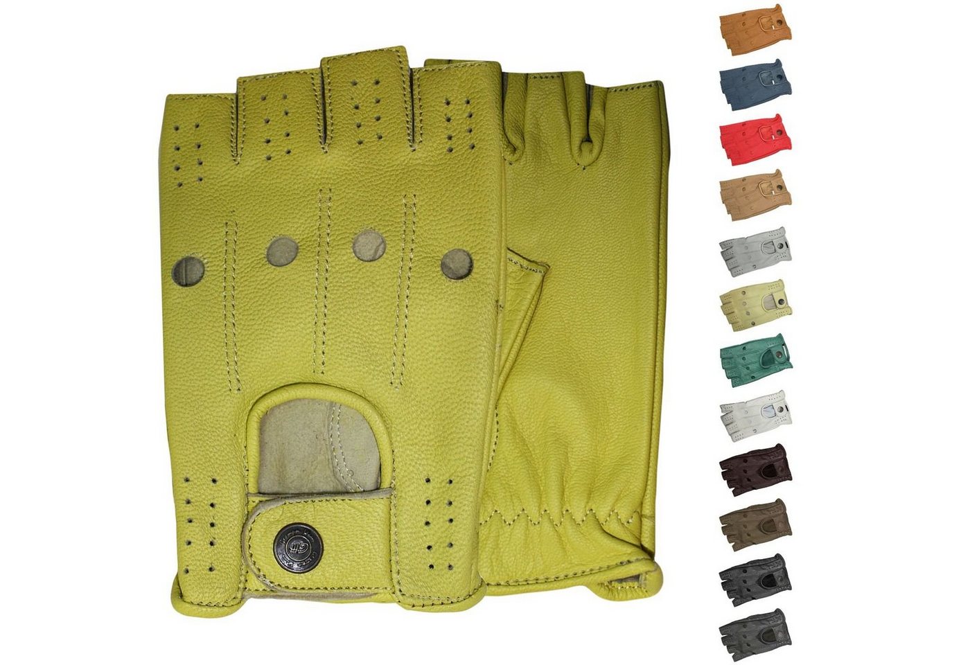 German Wear Lederhandschuhe Driving-GL3 Driving Halbfinger Fingerlose Autofahrer Lederhandschuhe echtleder German Wear Lederhandschuhe Driving-GL3 Driving Halbfinger Fingerlose Autofahrer Lederhandschuhe echtleder von German Wear