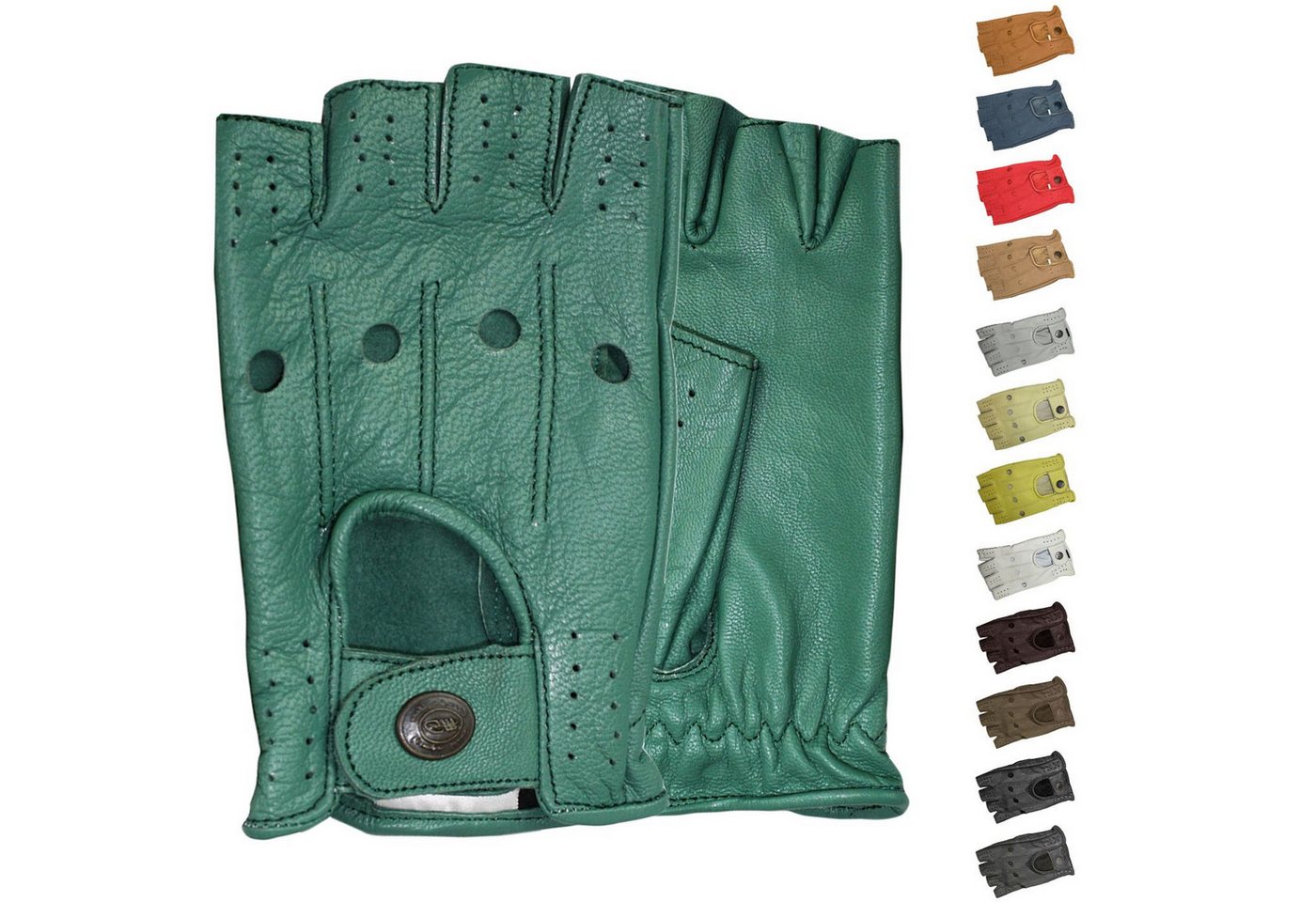 German Wear Lederhandschuhe Driving-GL3 Driving Halbfinger Fingerlose Autofahrer Lederhandschuhe echtleder German Wear Lederhandschuhe Driving-GL3 Driving Halbfinger Fingerlose Autofahrer Lederhandschuhe echtleder von German Wear