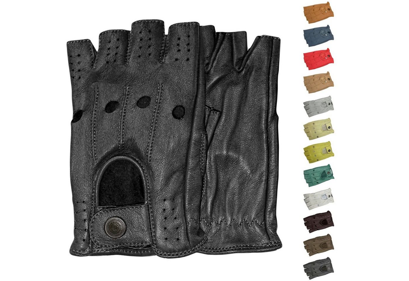 German Wear Lederhandschuhe Driving-GL3 Driving Halbfinger Fingerlose Autofahrer Lederhandschuhe echtleder German Wear Lederhandschuhe Driving-GL3 Driving Halbfinger Fingerlose Autofahrer Lederhandschuhe echtleder von German Wear