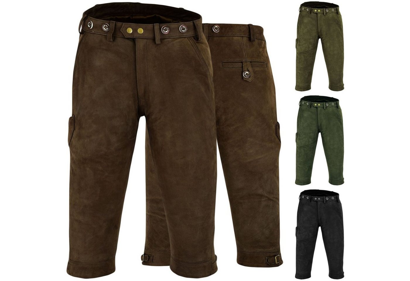 German Wear Lederhose GW600 Jagd lederhose Kniebundhose Jagdhose Trachtenlederhose wanderlederhose von German Wear