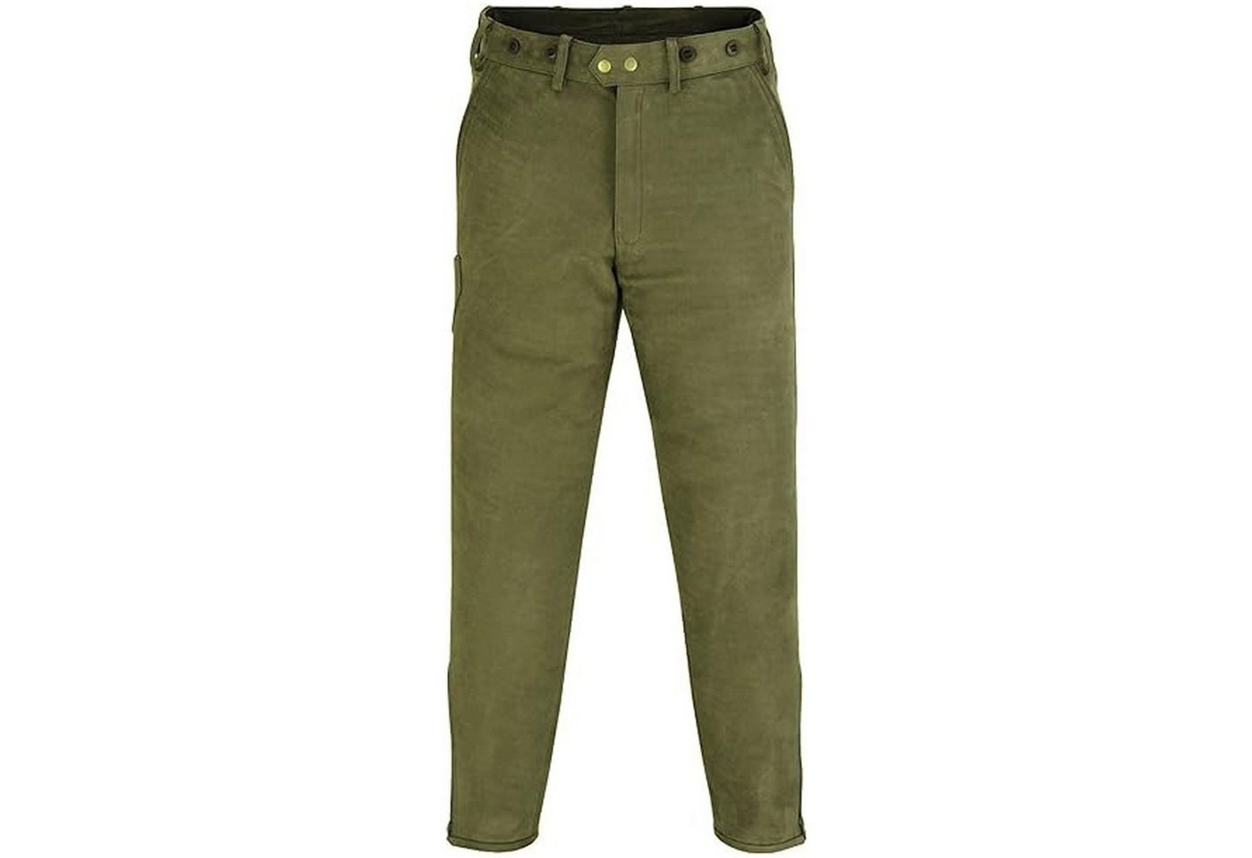 German Wear Lederhose GW601 Lange Jagd Trachten Lederhose Jägerhose Jagdhose aus Nubuckleder von German Wear