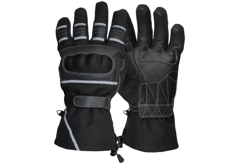 German Wear Motorradhandschuhe GW400G-M3 Sommer Motorradhandschuhe Textilhandschuhe Schwarz von German Wear
