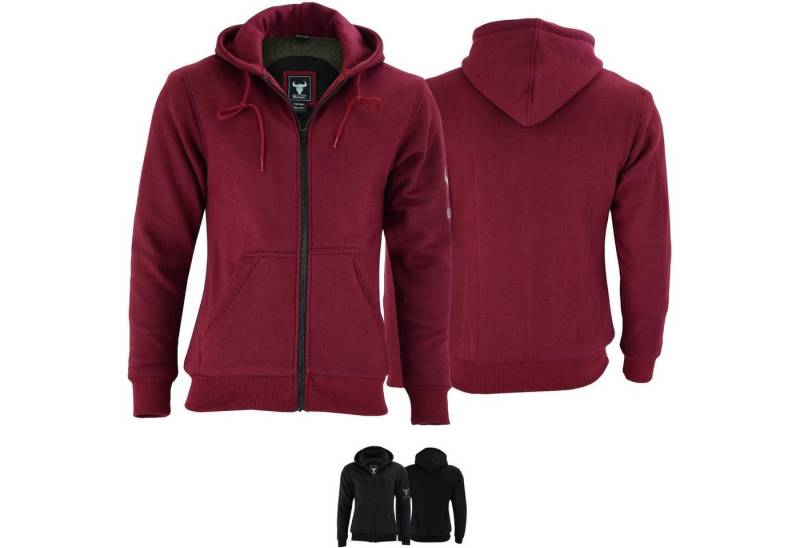 German Wear Motorradjacke BLD1300 Hoodie (Spar-Set, mit Protektoren) Damen Motorrad Hoodie komplette Beschichtung mit Aramidfasern von German Wear