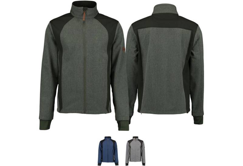 German Wear Strickfleecejacke OP6 Jagdjacke Wanderjacke als Softshelljacke Freizeitjacke hochgeschlossen von German Wear