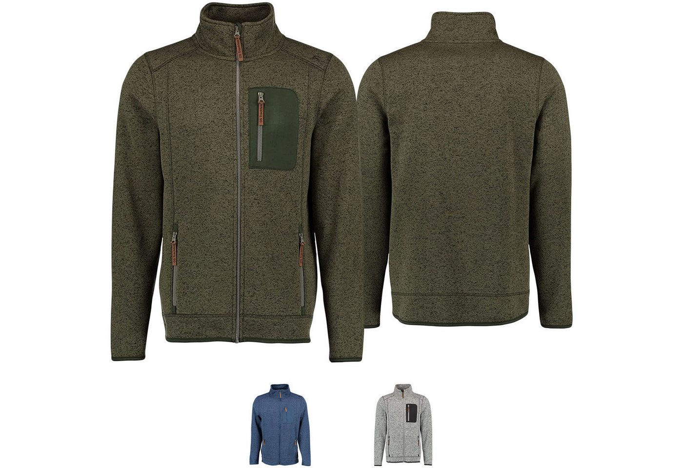 German Wear Strickfleecejacke OP7 Jagd Fleecepullover Strickfleece Freizeitpullover hochgeschlossen German Wear Strickfleecejacke OP7 Jagd Fleecepullover Strickfleece Freizeitpullover hochgeschlossen von German Wear