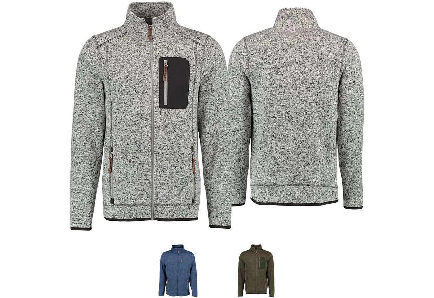 German Wear Strickfleecejacke OP7 Jagd Fleecepullover Strickfleece Freizeitpullover hochgeschlossen German Wear Strickfleecejacke OP7 Jagd Fleecepullover Strickfleece Freizeitpullover hochgeschlossen von German Wear
