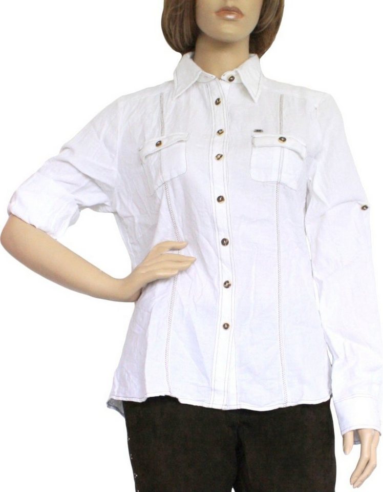 German Wear Trachtenbluse OB1 Trachtenbluse Trachtenlederhosen-bluse weiß German Wear Trachtenbluse OB1 Trachtenbluse Trachtenlederhosen-bluse weiß von German Wear