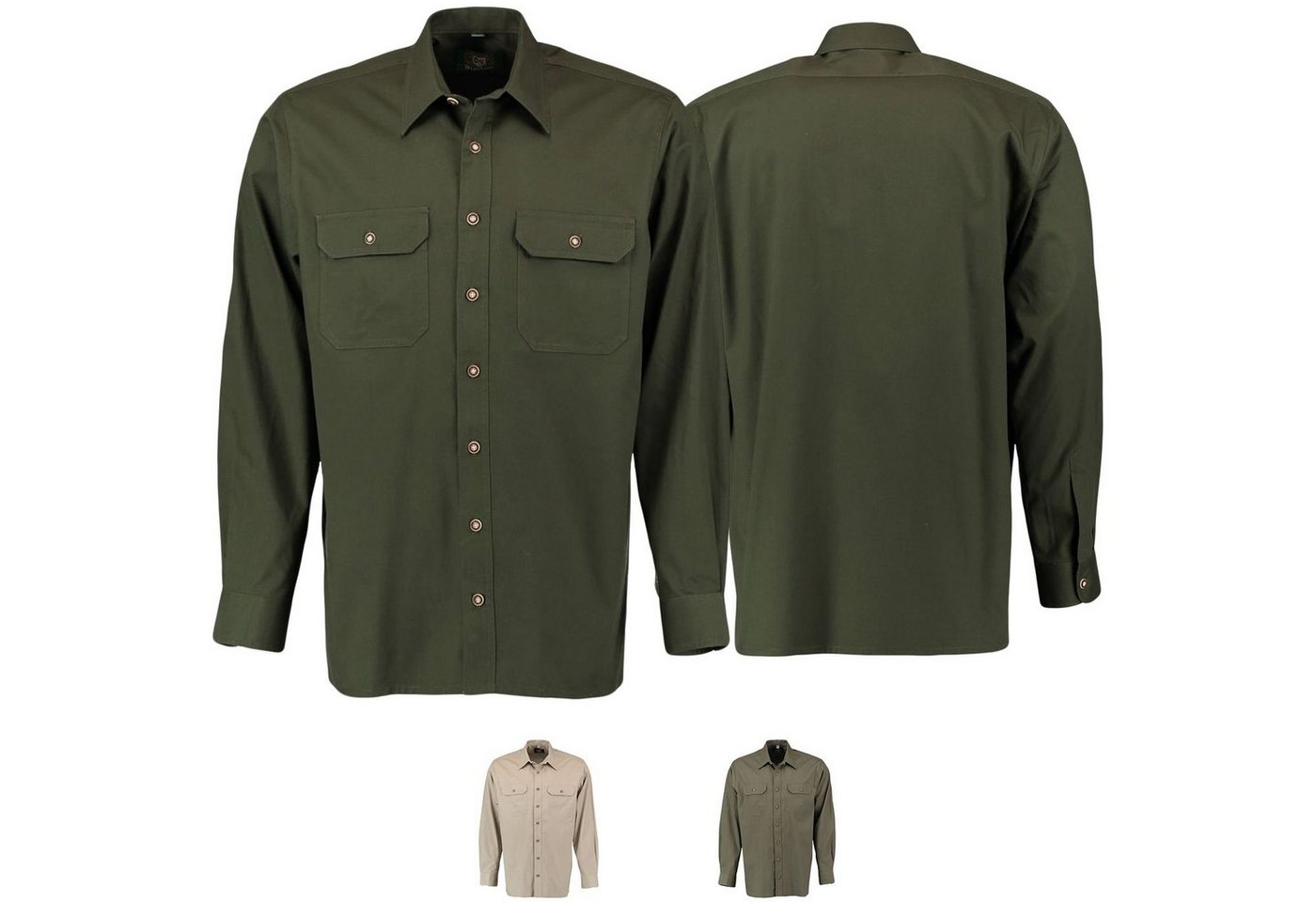 German Wear Trachtenhemd OJ10 - 2P Jagdhemd hemd jäger Hemd Langarm Hemd German Wear Trachtenhemd OJ10 - 2P Jagdhemd hemd jäger Hemd Langarm Hemd von German Wear