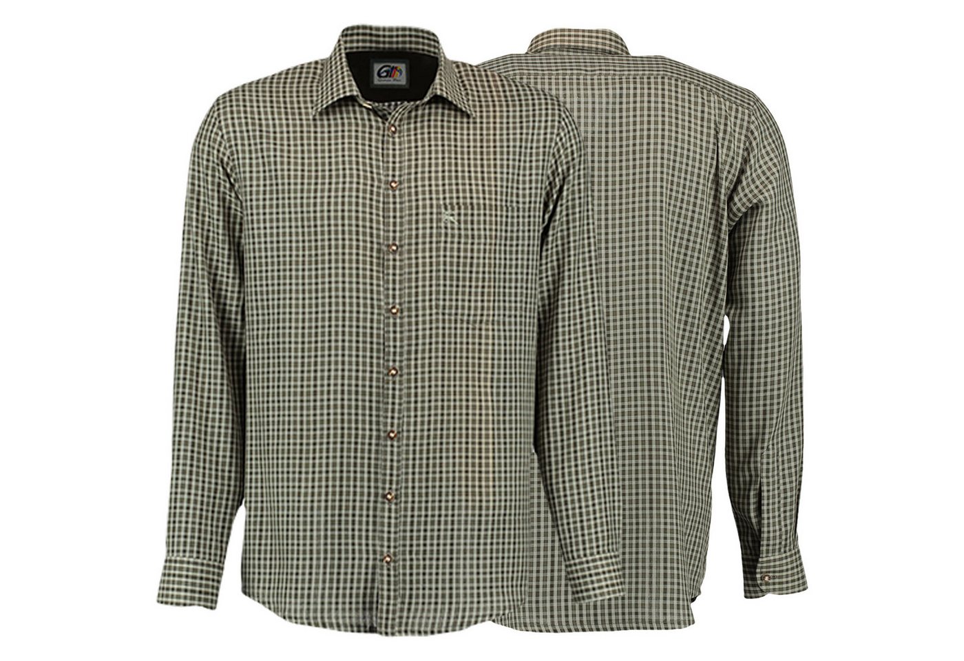 German Wear Trachtenhemd OJ20 Jagdhemd hemd Langarm Hemd Regular Fit Haifischkragen mit Stick German Wear Trachtenhemd OJ20 Jagdhemd hemd Langarm Hemd Regular Fit Haifischkragen mit Stick von German Wear