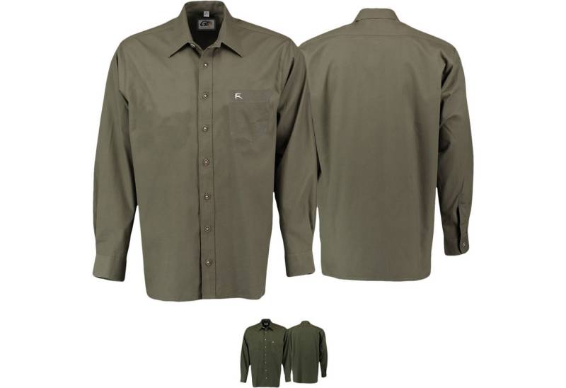 German Wear Trachtenhemd OJ7 - Hirsch Jagdhemd hemd jäger Hemd Langarm Hemd von German Wear