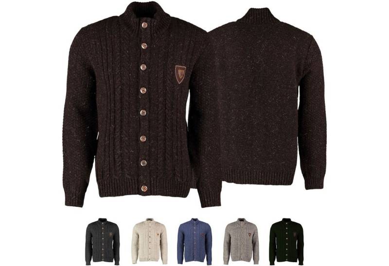 German Wear Trachtenjanker OP4 Strickjacke Trachten Schurwolle Strick Pullover Trachtenpullover von German Wear