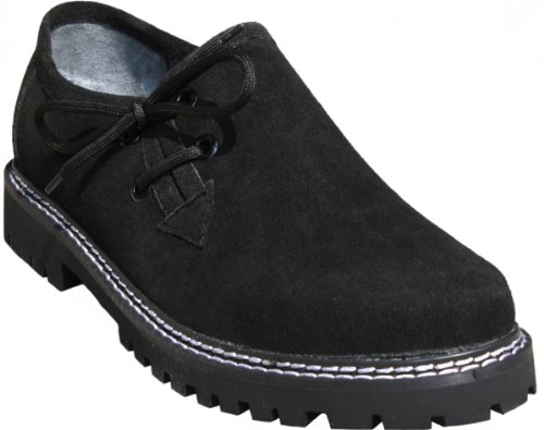 German Wear Herren Trachtenschuhe Haferlschuhe Lederschuhe Braun, Schwarz & Kastanienbraun, Schuhgröße:45;Farbe:Schwarz German Wear Herren Trachtenschuhe Haferlschuhe Lederschuhe Braun, Schwarz & Kastanienbraun, Schuhgröße:45;Farbe:Schwarz von German Wear