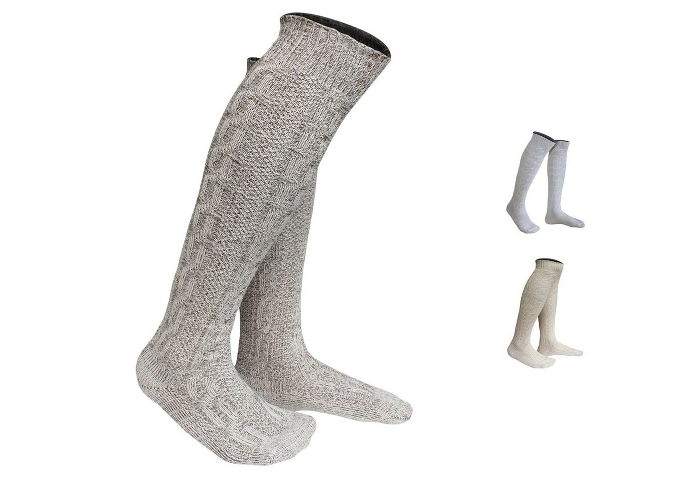 German Wear Trachtensocken GW250 Trachtensocken Strümpfe Socken 70cm lang von German Wear