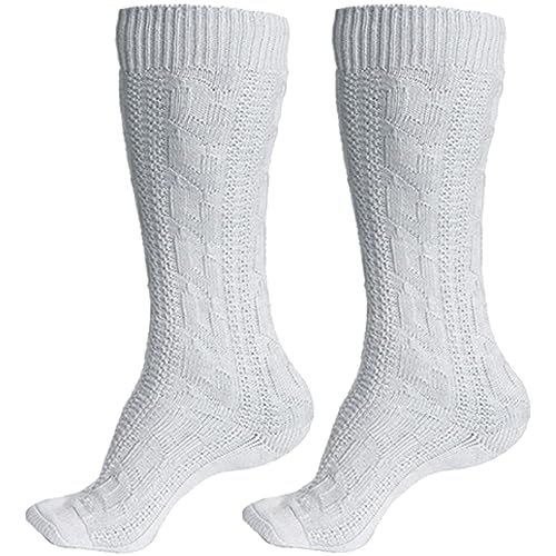 German Wear Trachtensocken Trachtenstrümpfe Zopfmuster 40cm Weiß, 41-43, Socken 1 x Paar German Wear Trachtensocken Trachtenstrümpfe Zopfmuster 40cm Weiß, 41-43, Socken 1 x Paar von German Wear