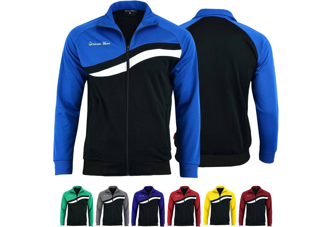 German Wear Trainingsjacke GW779J Herren Trainingsjacke Sportjacke Joggingjacke von German Wear