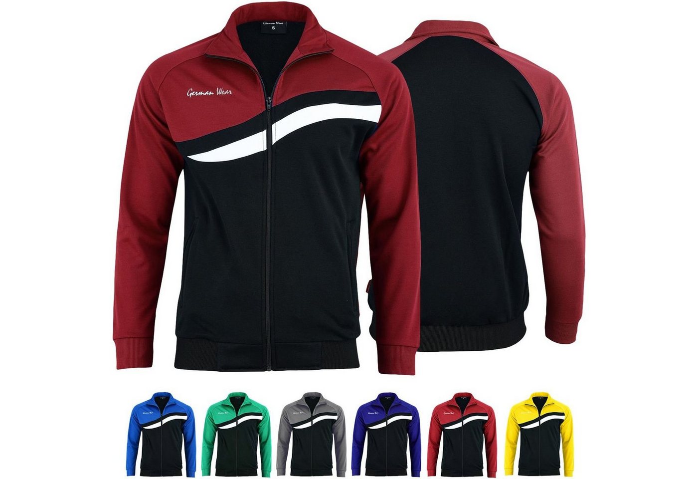 German Wear Trainingsjacke GW779J Herren Trainingsjacke Sportjacke Joggingjacke von German Wear