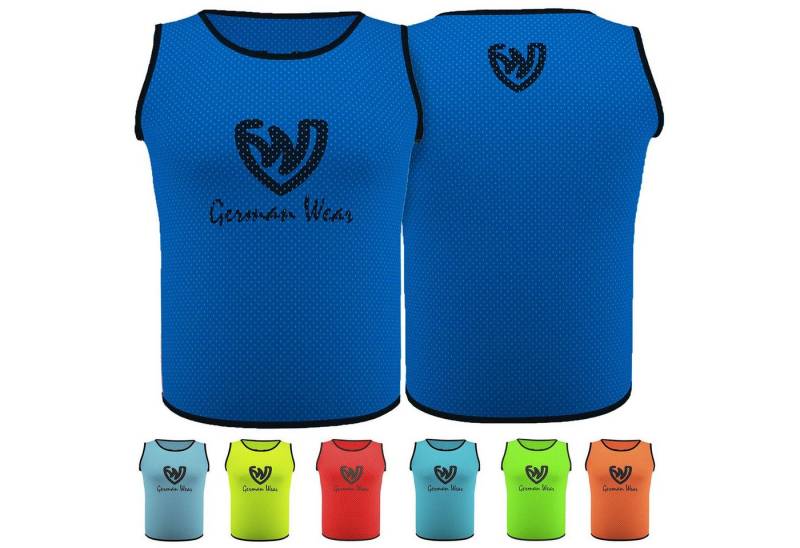 German Wear Trainingsleibchen Bib-GW x 1 GermanWear Leibchen Trainingsleibchen von German Wear