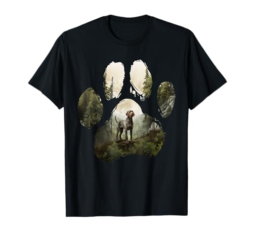 German Wirehaired Pointer Dog Love Deutscher Drahthaar Bergpfote Design Hund Mama Papa T-Shirt German Wirehaired Pointer Dog Love Deutscher Drahthaar Bergpfote Design Hund Mama Papa T-Shirt von German Wirehaired Pointer Dog Love