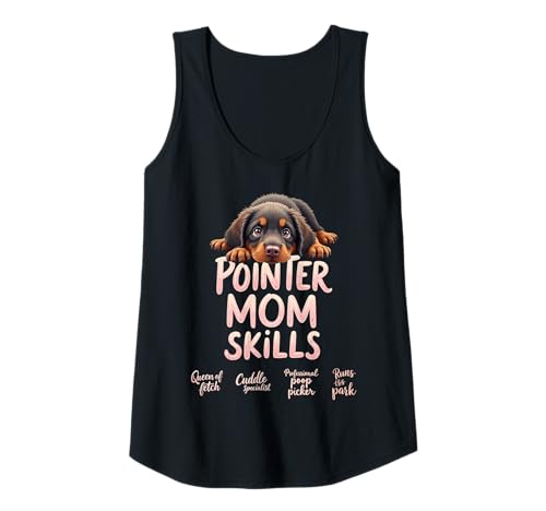 Damen Lustiger Zeiger Mama Hund Deutsch Drahthaar Humor Zitat Tank Top Damen Lustiger Zeiger Mama Hund Deutsch Drahthaar Humor Zitat Tank Top von German Wirehaired Pointer Fun Designs