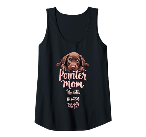 Damen Lustiger Zeiger Mama Hund Deutsch Drahthaar Humor Zitat Tank Top Damen Lustiger Zeiger Mama Hund Deutsch Drahthaar Humor Zitat Tank Top von German Wirehaired Pointer Fun Designs