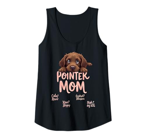 Damen Lustiger Zeiger Mama Hund Deutsch Drahthaar Humor Zitat Tank Top Damen Lustiger Zeiger Mama Hund Deutsch Drahthaar Humor Zitat Tank Top von German Wirehaired Pointer Fun Designs