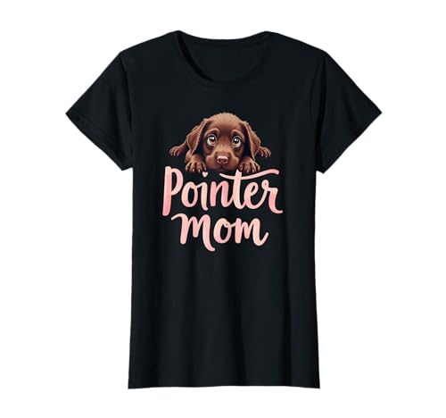 Pointer Mama Hund Deutsche Wirehaar-Pointer Mama Netter Welpe T-Shirt Pointer Mama Hund Deutsche Wirehaar-Pointer Mama Netter Welpe T-Shirt von German Wirehaired Pointer Fun Designs