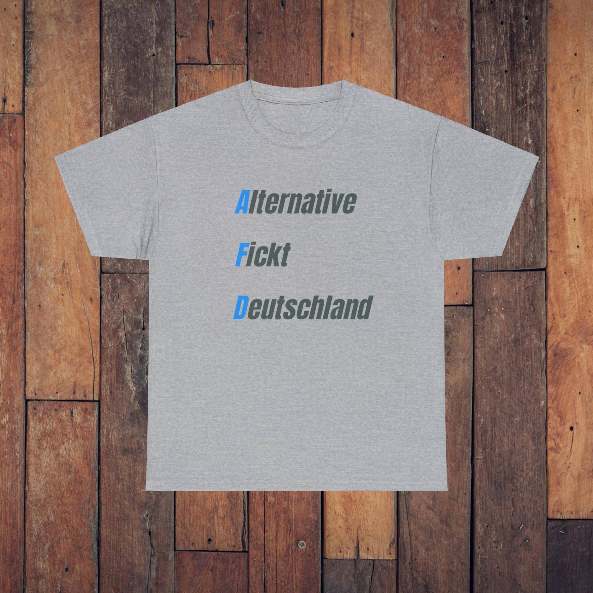 Alternative Fickt Deutschland T-Shirt Grau von GermanUnited