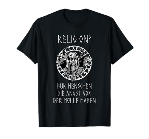 Germanen Geschenk Für Wikinger Odin Valhalla Fans T-Shirt - Herren, Unisex - Schwarz, Klein - Klassisch, Kurzarm - Wikinger, Nordische Mythologie, Stolz - T-Shirt Germanen Geschenk Für Wikinger Odin Valhalla Fans T-Shirt - Herren, Unisex - Schwarz, Klein - Klassisch, Kurzarm - Wikinger, Nordische Mythologie, Stolz - T-Shirt von Germanen Geschenk Für Wikinger Odin Valhalla Fans