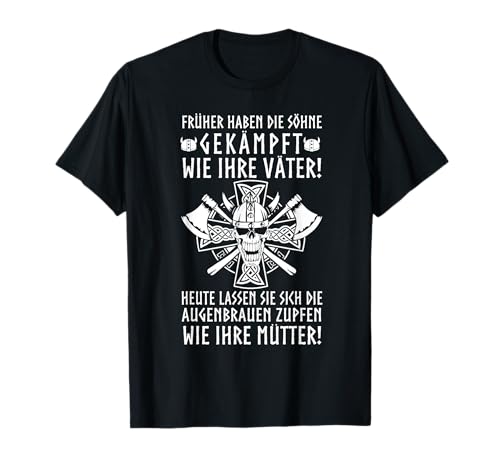Wikinger Germanen Funshirt lustige Sprüche Skandinavien T-Shirt Wikinger Germanen Funshirt lustige Sprüche Skandinavien T-Shirt von Germanen Geschenk Shirt