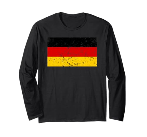 Deutschland Flagge Grafik für Männer Frauen Kinder Langarmshirt Deutschland Flagge Grafik für Männer Frauen Kinder Langarmshirt von Germany Flag Graphic Store