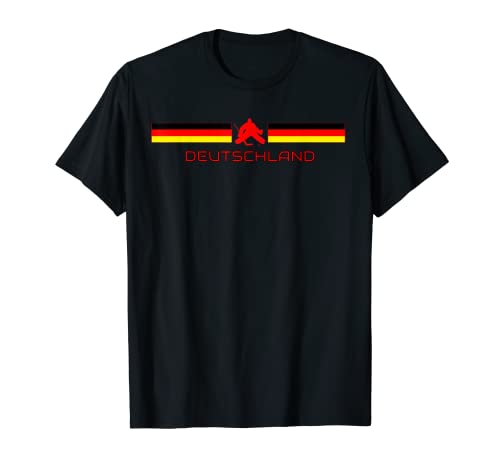 Herren Deutschland Nationalflagge Art Team Deutschland Eishockey T-Shirt Herren Deutschland Nationalflagge Art Team Deutschland Eishockey T-Shirt von Germany Merch Souvenir & Gifts Co.