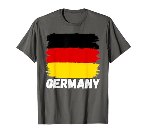 Deutschlandflagge deutsche flagge herren damen deutschland T-Shirt Deutschlandflagge deutsche flagge herren damen deutschland T-Shirt von Germany flag for men women