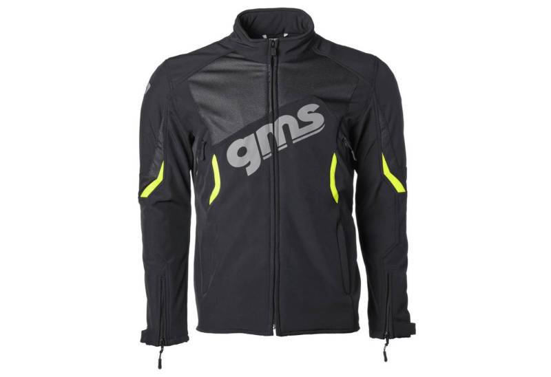 Germas Motorradjacke Germas Softshelljacke Herren Arrow schwarz grün M von Germas