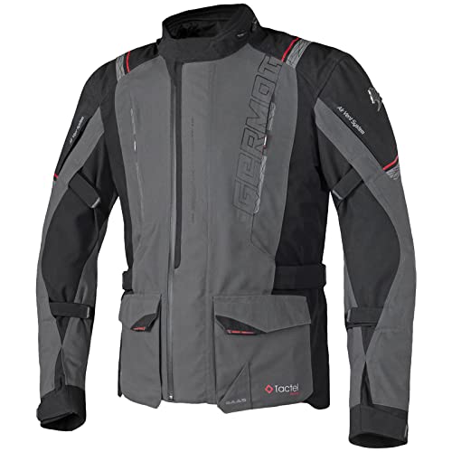 Germot Amaruq Motorradjacke Herren (anthrazit/schwarz), M von Germot