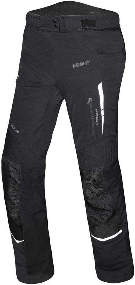Germot Motorradhose Allround wasserdichte Damen Motorrad Textilhose Knieprotektoren enthalten,herausnehmbare Membrane von Germot