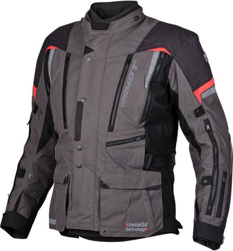 Germot Motorradjacke InsideOut Motorrad Textiljacke Rückenprotektor enthalten von Germot