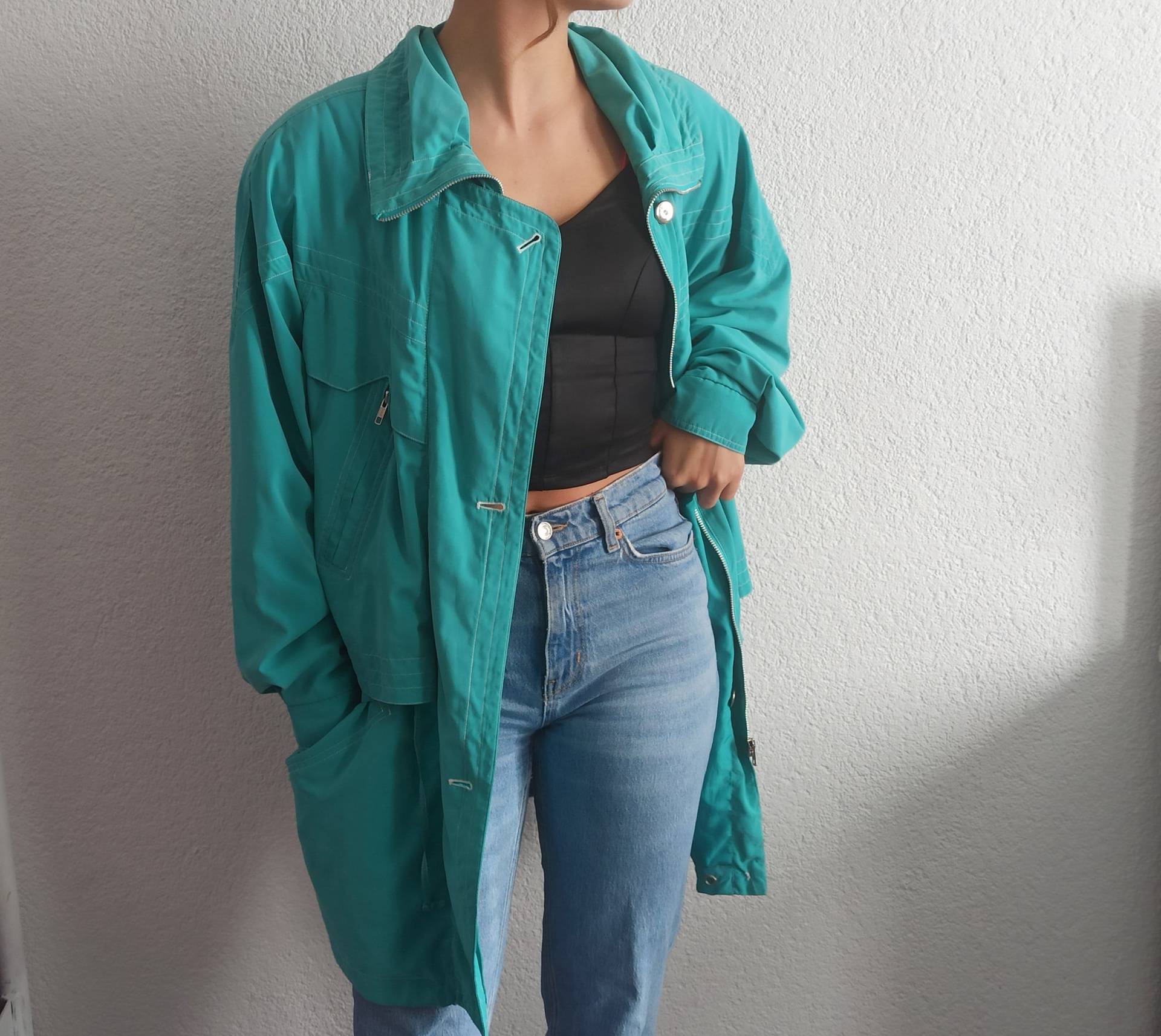 Oversize Jacke/Vintage 1990Er Jahre Damen Gr. L Y2K von Gernewieder