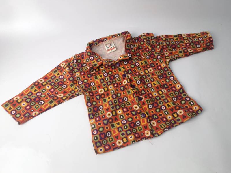 Retro Baby Jacke Aus Den 90Er Jahren Von H&m/Dünne Strickjacke Pullover Bluse Hemd Vintage Kindersachen Babykleidung Gr. 86 von Gernewieder